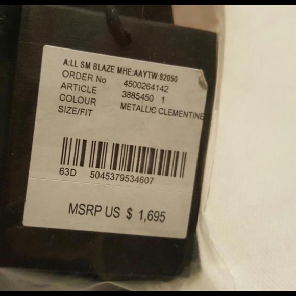 Burberry metallic clementine handbag - Picture 7 of 17